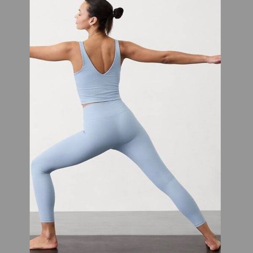 Athleta Trascend Rib High Rise 7/8 Legging - Picture 2 of 6